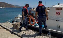 Datça açıklarında panik dolu anlar: Sürüklenen bottaki 9 kişi kurtarıldı!