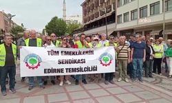 Edirne’de emeklilerden seyyanen zam çağrısı: Tüm emeklilere verilmelidir!