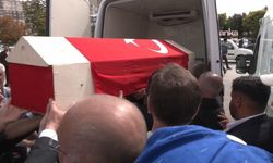 Emekli polis Ali Şekeroğlu son yolculuğuna uğurlandı...