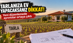 “Tarlama ev yapabilir miyim?” İşte merak edilen sorunun yanıtı...