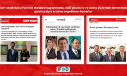 Fon soruşturmasına ilişkin haberlere erişim engeli