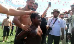 Tanzanya’dan er meydanına uzanan hikaye: 11 yaşındaki Osman’ın hedefi Kırkpınar’da başpehlivanlık