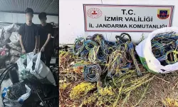 İzmir’de kablo hırsızlarına suçüstü: 7 ayrı olayın failleri yakalandı