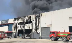Mersin’de temizlik malzemesi üretim tesisinde yangın: Alevler çevre tesisleri tehdit etti!