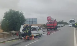 TAG Otoyolu’nda feci kaza: TIR otomobile arkadan çarptı, 2 kişi hayatını kaybetti!