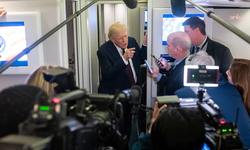 Air Force One'da CNN'e yeni engel: Beyaz Saray'dan dikkat çeken karar...