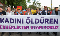 DEM Parti’nin erkek milletvekilleri ve belediye başkanları kadın katliamına karşı yürüdü
