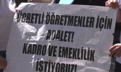Ücretli öğretmenlerden MEB önünde sert tepki: Bizi yok sayarak eğitimi düzeltemezsiniz!