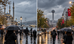 İstanbul ve Ankara’da yağışlı hava etkili: Sonbahar kendini hissettirdi...
