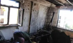 Aksaray’da korku dolu anlar! 2 yaşındaki çocuk çakmakla oynarken ev yangını çıktı