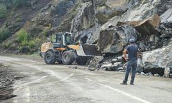 Artvin Şavşat’ta heyelan: Meydancık köyü yolu kapandı