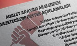 Facialarda yakınlarını kaybeden ailelerden gazetecilerle dayanışma çağrısı