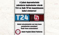 Adalet Peşinde Aileleri Platformu’ndan T24 ve Halk TV kararlarına tepki