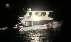 Çanakkale açıklarında korku dolu anlar