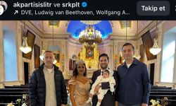 AKP Şişli İlçe Başkanı Serkan Polat’ın bir vaftiz törenine katılması sosyal medyada gündem oldu