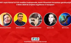 39 X hesabına daha erişim engeli
