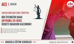 Yüksek lisans mezunu öğretmenin ek ders davasında karar çıktı!