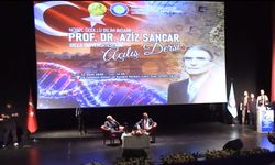 Aziz Sancar Dicle Üniversitesi'nde söyleşiye katıldı