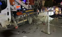 Bursa’da motosiklet ve sepetli vinç çarpıştı: 21 yaşındaki sürücü hayatını kaybetti!