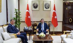 Cumhurbaşkanı Yardımcısı Yılmaz, İzmir Büyükşehir Belediye Başkanı Tugay'ı kabul etti