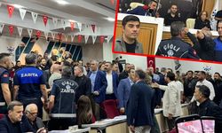 Yıldız’ın AKP'ye geçmesinden sonraki ilk meclis toplantısında gerginlik! Su şişesi fırlatıldı
