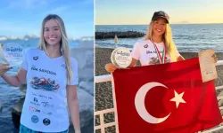18 yaşındaki Eda Savcıgil’den tarihi başarı: Köpek balıklarının bulunduğu sularda 42 kilometre yüzdü!