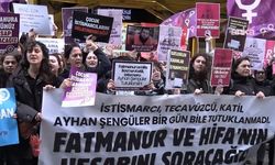 Kadınlar Taksim’de Fatma Nur ve Hifa İkra için yürüdü