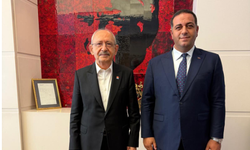 Kılıçdaroğlu, Narlıdere Belediye Başkanı Erman Uzun’u kabul etti...