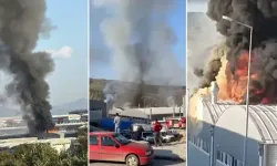 Hatay’da mobilya fabrikasında yangın: Ekipler müdahale ediyor!
