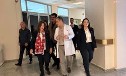 Soma’daki maden göçüğünün ardından İYİ Parti heyeti yaralı işçiyi ziyaret etti!