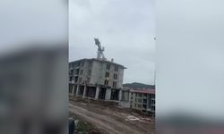Ordu’da TOKİ şantiyesinde işçilerden maaş eylemi!