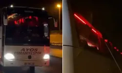 Osmaniyespor taraftar otobüsüne taşlı saldırı: 7 gözaltı!