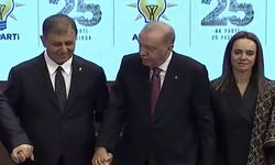 'Seni boşarım' demişti: Öznur Tugay, Cemil Tugay’ın yanında AKP toplantısında