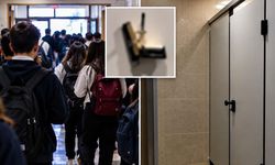 Küçükçekmece'de okul tuvaletinde silah bulundu! Veli fark etti