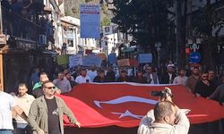 ‘Siyanüre Hayır’ yürüyüşü: Hanginiz çocuğunuzun saçının telini paraya değişirsiniz?