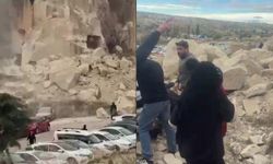 Kapadokya'da peribacası çöktü: Ölü ve yaralılar var