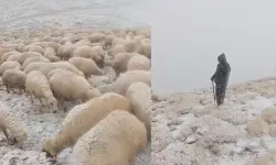 Ovacık’ta ekim ayında kış görüntüsü: Yayla beyaza büründü...