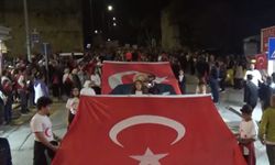 Sinop'ta cumhuriyet bayramı kutlamaları dolayısıyla fener alayı düzenlendi