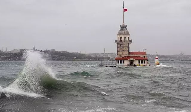İstanbul’da lodos uyarısı: Fırtına ve sağanak kapıda