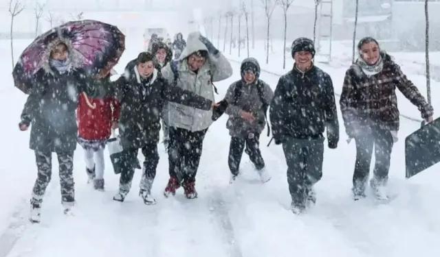 İşte okulların tatil edildiği şehirler