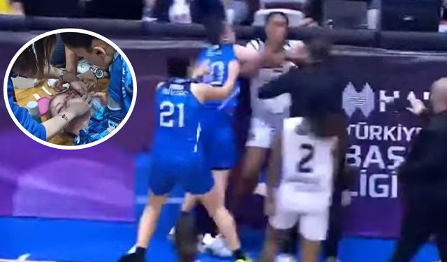 Mersin'de kadın basketbolcular arasında kavga! Bir sporcu hastaneye kaldırıldı