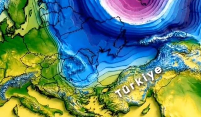 Türkiye üzerinde devasa bir bulut dolaşıyor! Her taraf bembeyaz olabilir...