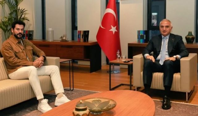 Burak Özçivit, Mehmet Nuri Ersoy'u ziyaret etti: Çok güzel işlere imza atacağız