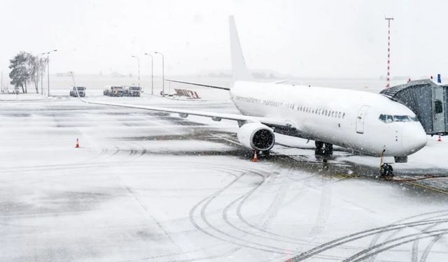 Diyarbakır, Mardin ve Şırnak'ta hava ulaşımına kar engeli!