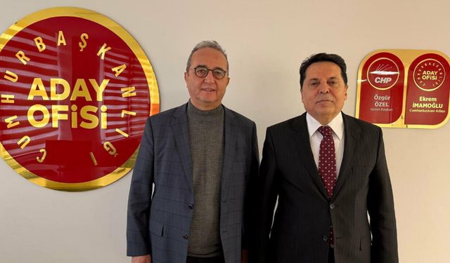 Esenyurt'un seçilmiş Belediye Başkanı Ahmet Özer'den CHP Cumhurbaşkanlığı Aday Ofisi'ne ziyaret