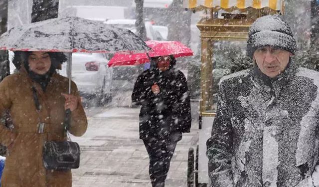 60 kent için kritik uyarı! İstanbul'a kar geliyor