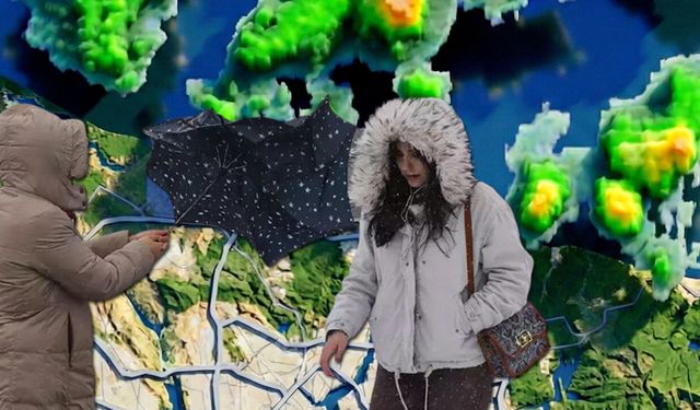 İstanbul'da ani kar yağışı için saat verildi! Bu ilçelerde oturanlar dikkat...