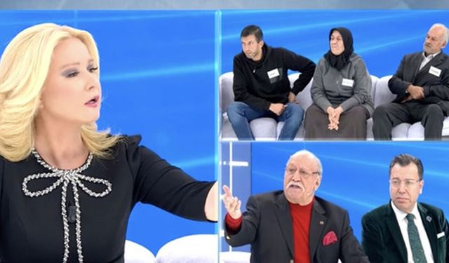 Müge Anlı ve Rahmi Özkan arasında canlı yayında kavga!
