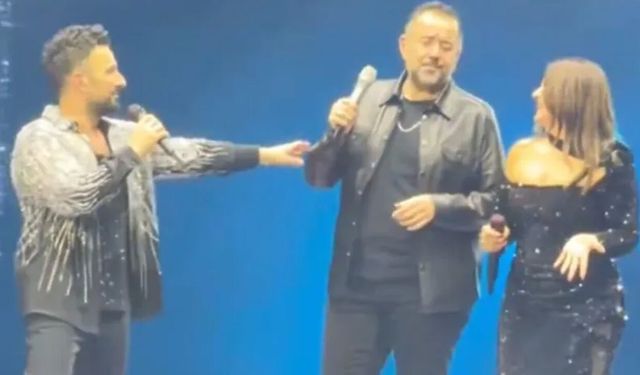 Tarkan'ın İstanbul konserinde Sibel Can ve Ata Demirer sahneye çıktı