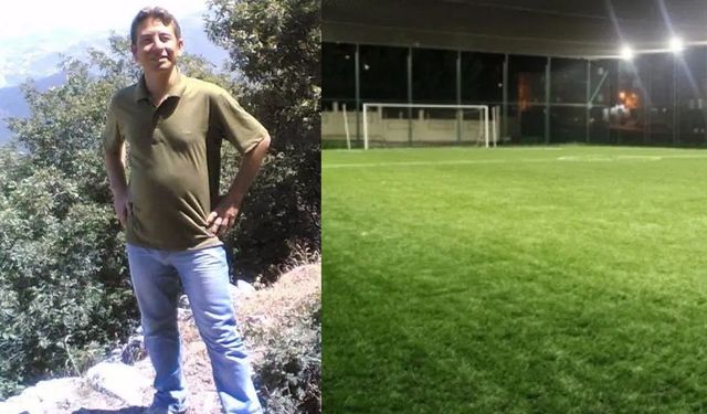 Halı sahada kalp krizi geçiren öğretmen yaşamını yitirdi!